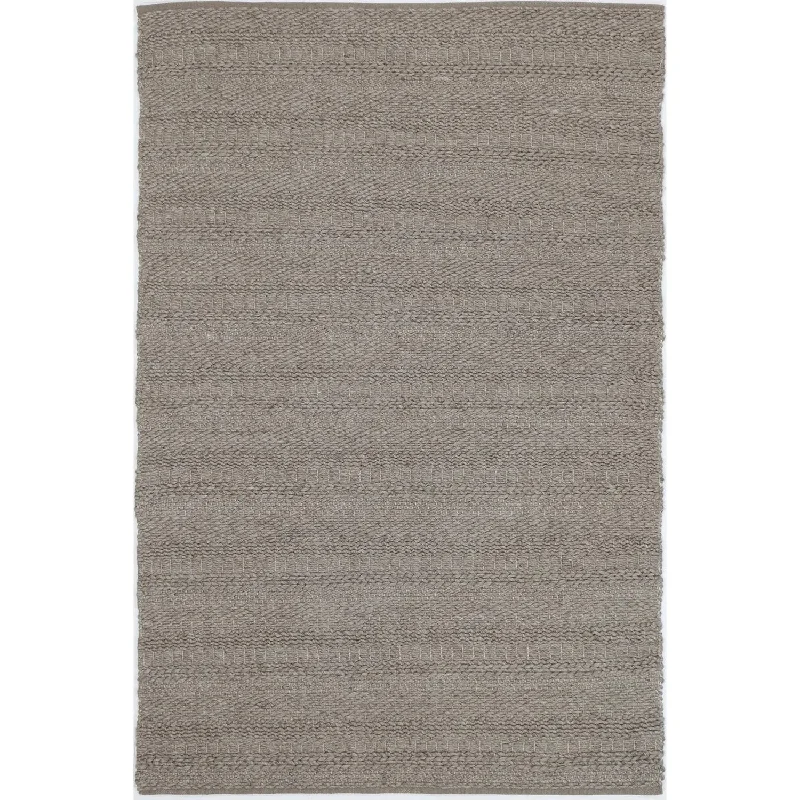 Anatori Mocha Wool Textured Rug