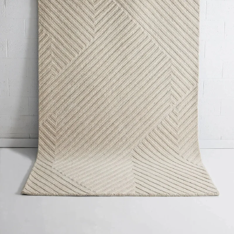 Azure Wool Rug Ivory