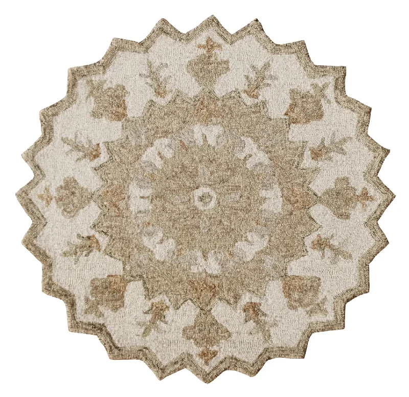 Bella Rose 21706BEI Beige Rug