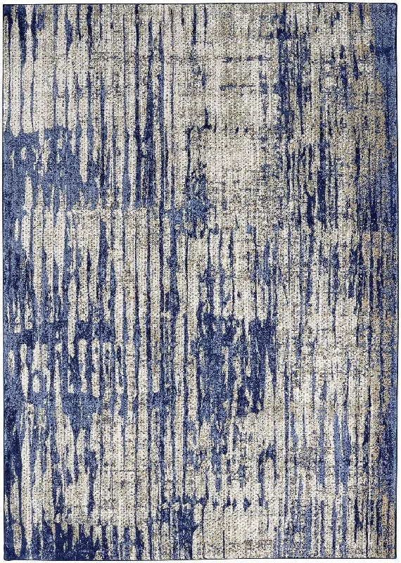 Cosmopolitan 91221 50134 Mineral Bleu Indigo Rug