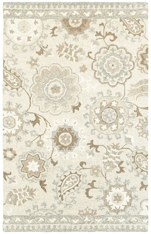 Craft 93005 Ivory/ Grey Rug