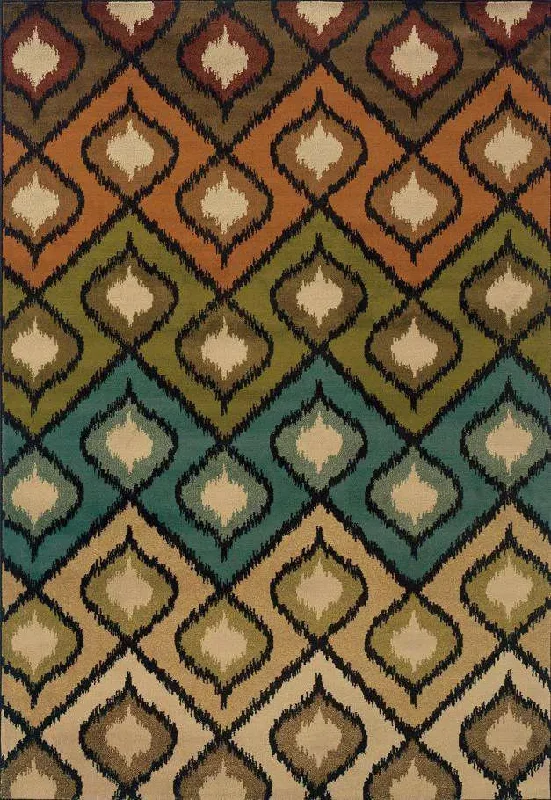 Emerson 3309A Beige/ Gold Rug