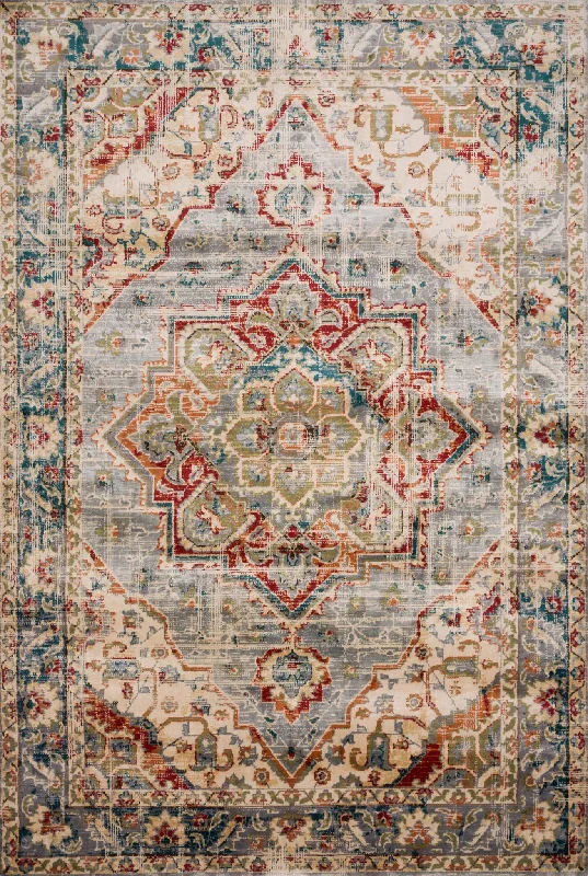 Isadora ISA-02 Oatmeal/Multi Rug