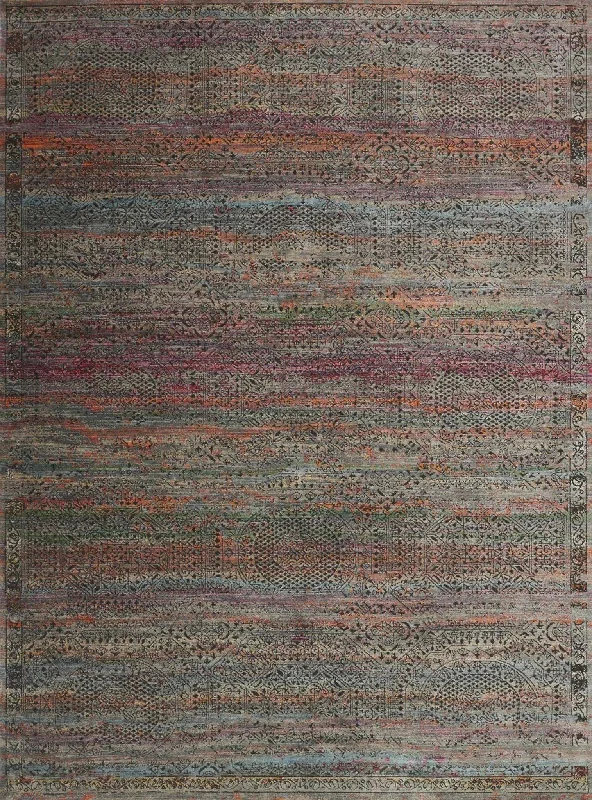 Javari JV-02 Charcoal / Sunset Rug