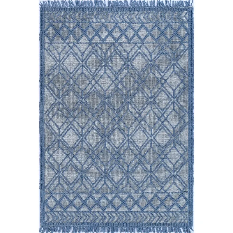 Lumina Transitional Rug Blue