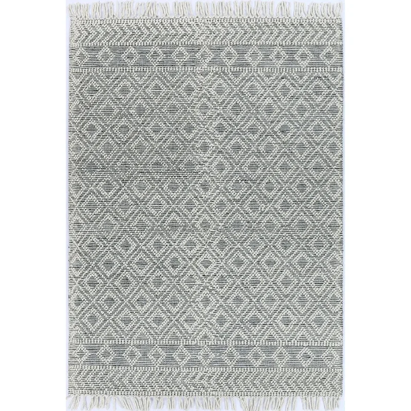 Lumina Diamond Transitional Rug Beige