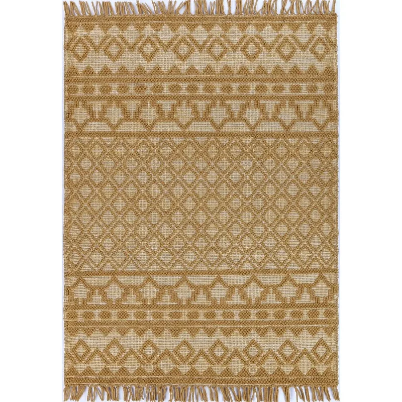 Lumina Otto Transitional Rug Mustard