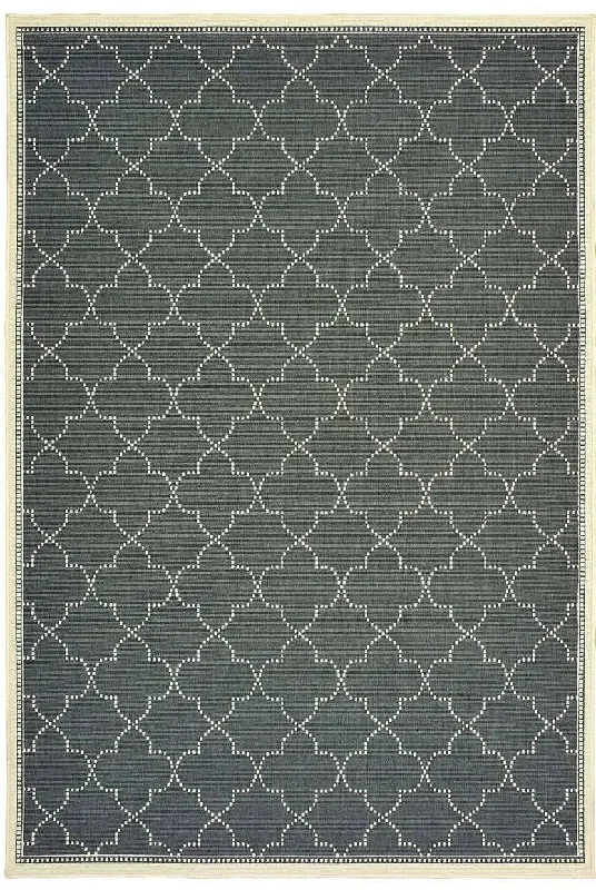 Marina 6025L Grey Ivory Rug