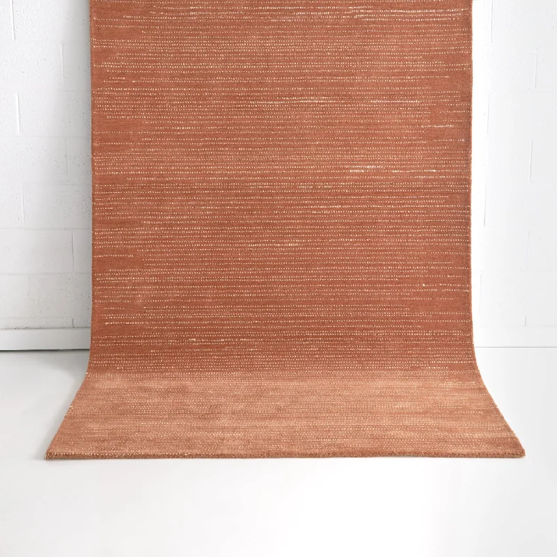 Selina Rust Wool Rug