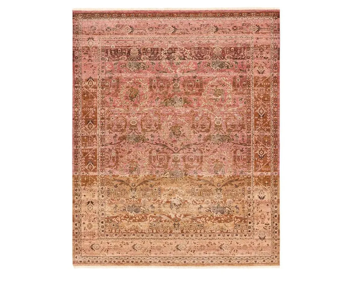 Someplace In Time SPT08 Terracotta/Brick Red Rug