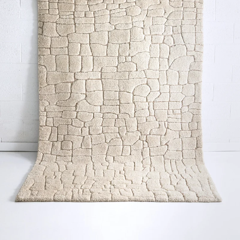 Tasman Ivory Wool Rug