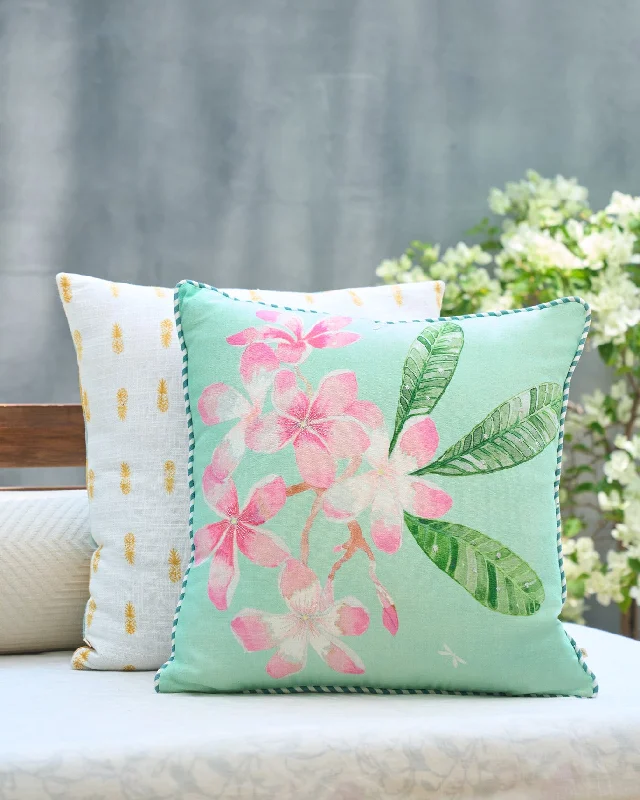 Frangipani Cushion Cover