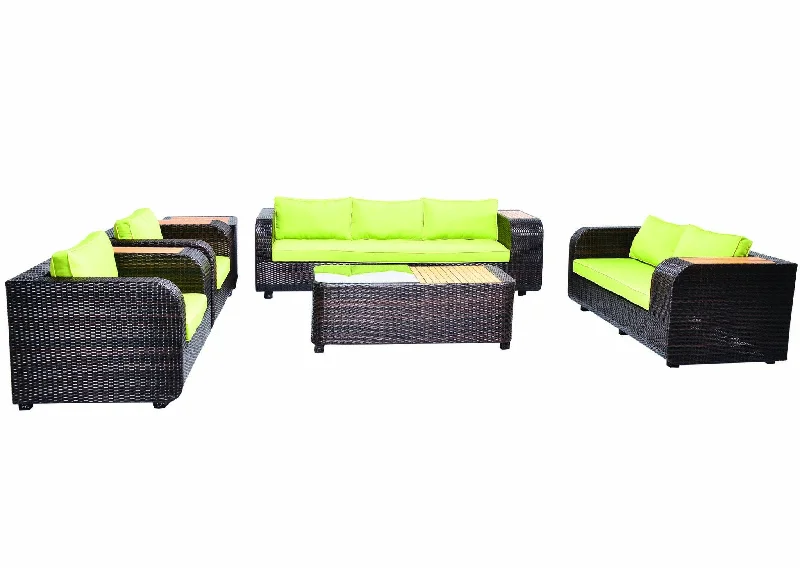 Furn Im Dk Sofa Set 3+2+1+1 Sf-23