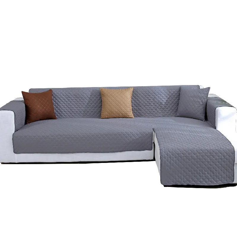 Double Side L Shape Couch Cover Sectional Sofa Covers Set Chaise Couch Cover S