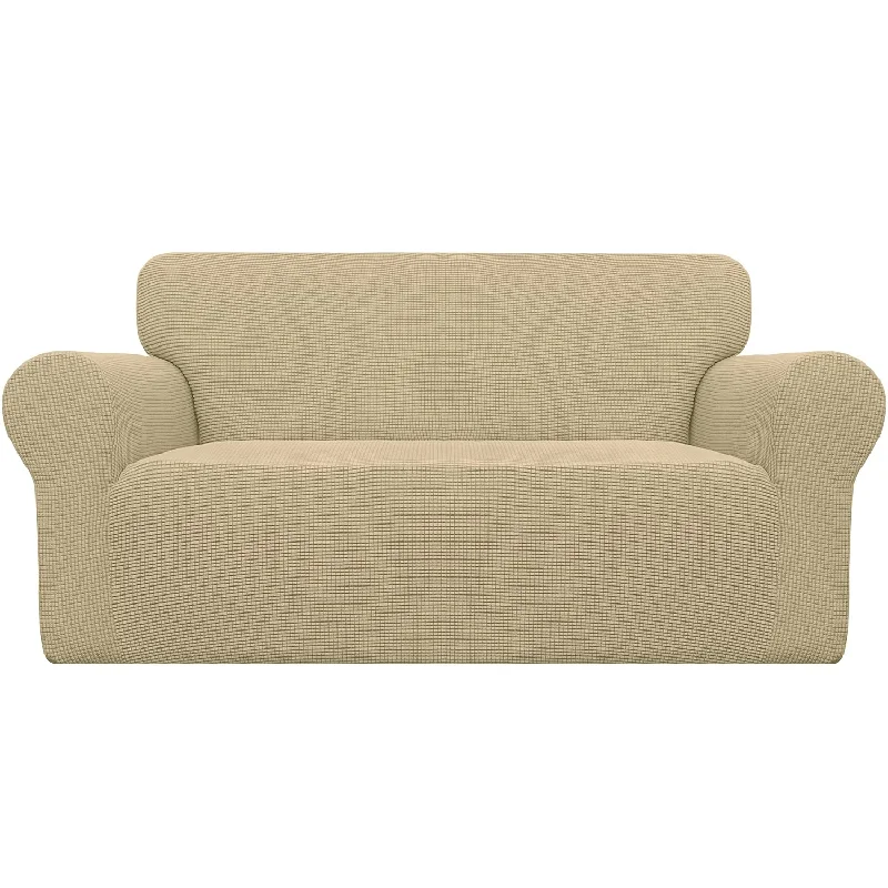 Stretch Loveseat Slipcover 1-Piece Sofa Cover Furniture Protector Couch Soft W