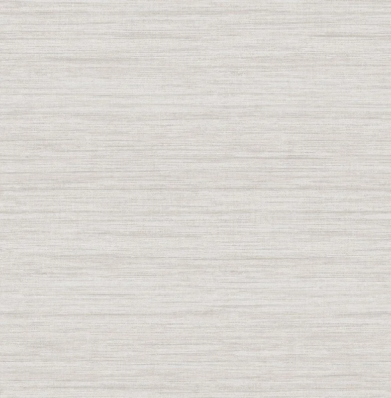 Barnaby Faux Grasscloth Wallpaper in Off-White from the Scott Living Collection