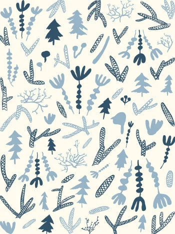 Cle Elum Wallpaper in Denim