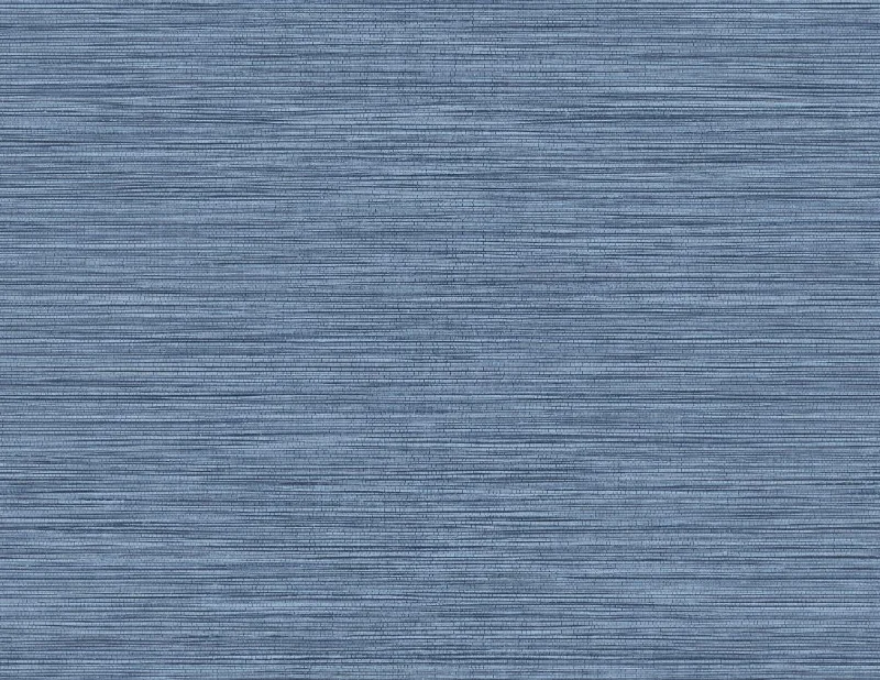 Grasslands Wallpaper in Denim