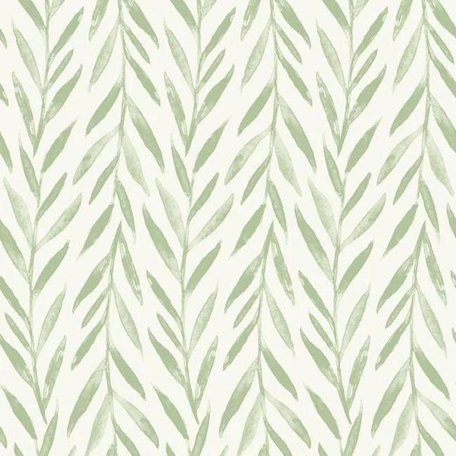 Willow Peel & Stick Wallpaper in Green