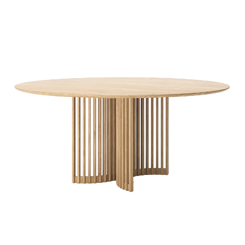 Casablanca Round Dining Table (Oak, 150cm)