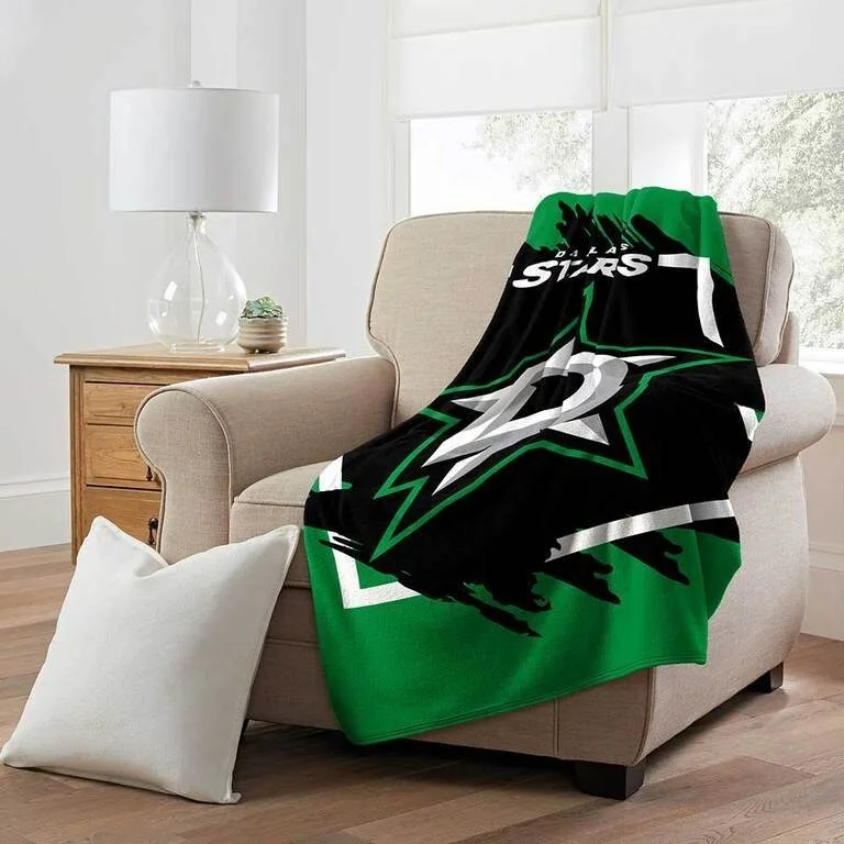 NHL Dimensional Dallas Stars Micro Raschel Throw Blanket