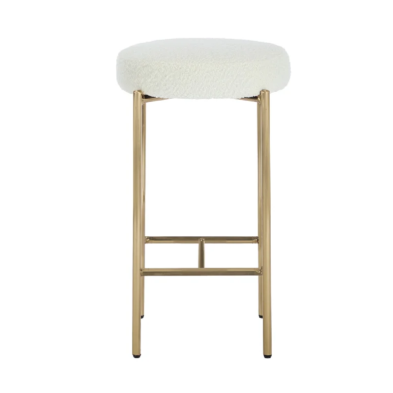 Olivia Boucle Bar Stool