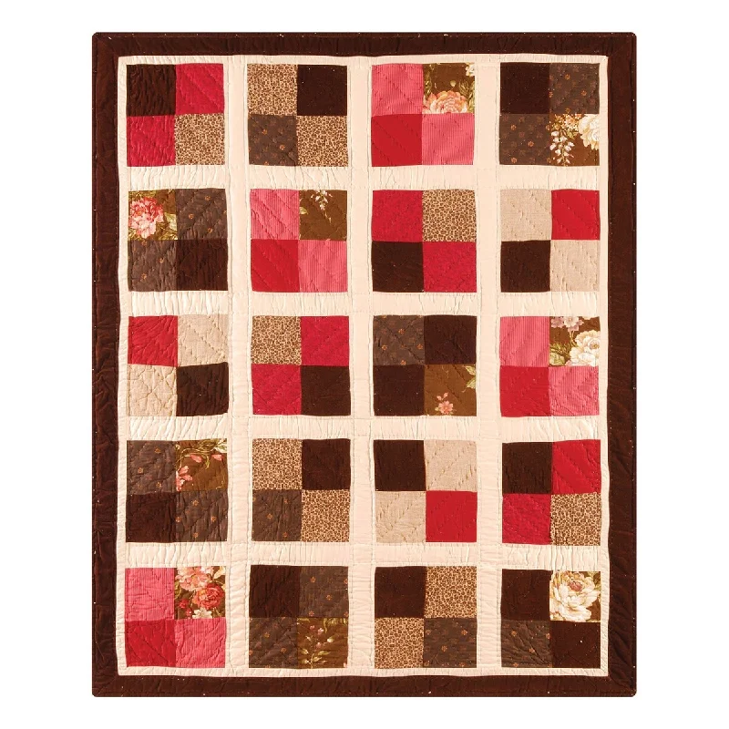 Safari Dream Cotton Quilted 50" x 60" Throw Blanket