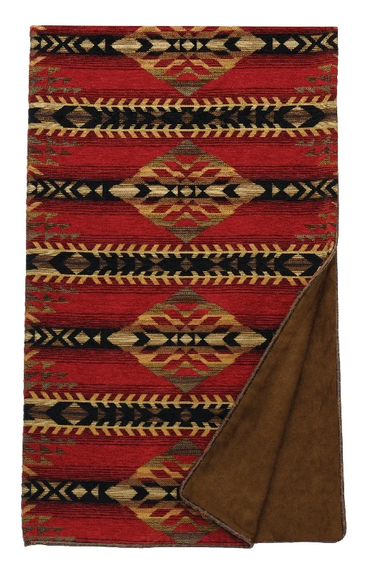 Sorrel Southwest Throw Blanket