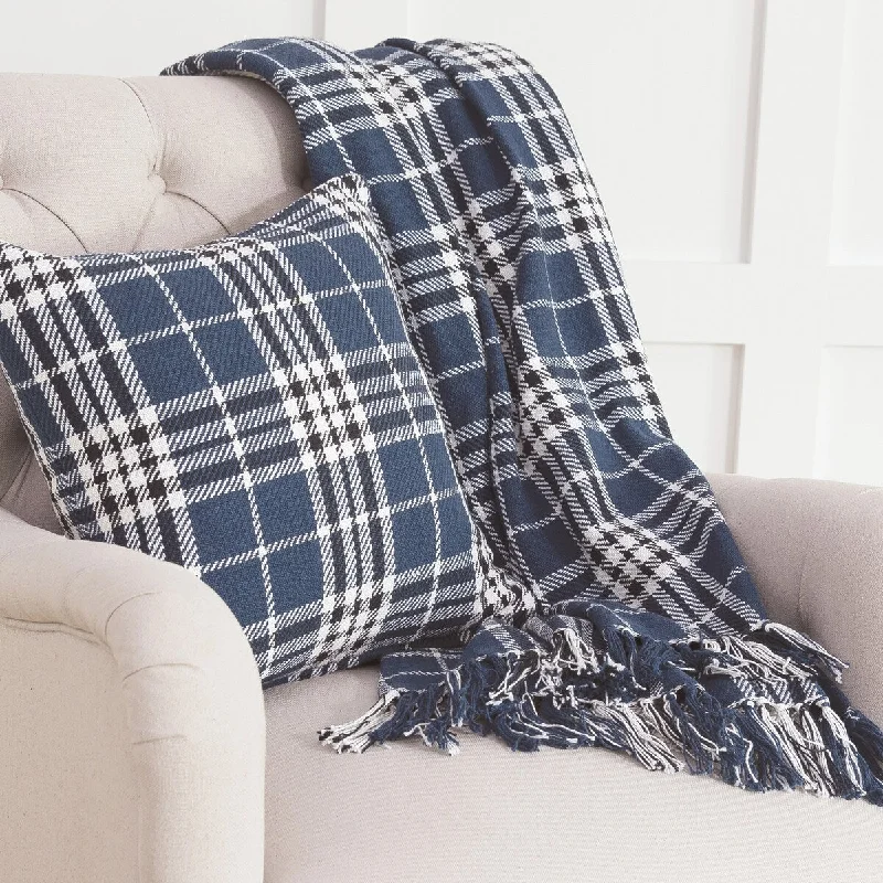 50" x 60" Max Plaid Throw Collection