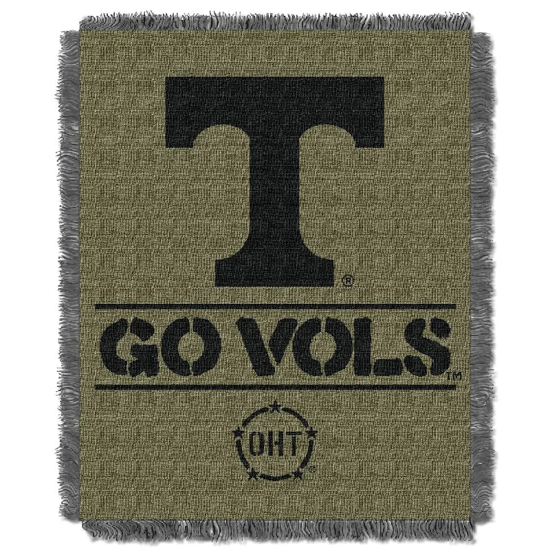 COL 019 Tennessee OHT Rank Jacquard Throw