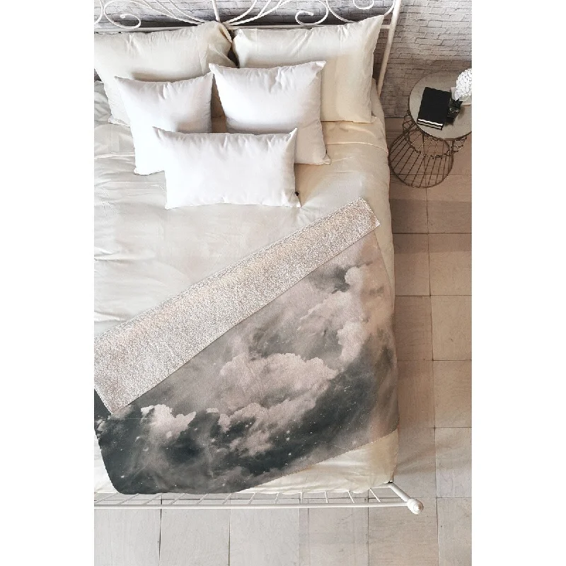 Deny Designs Caleb Troy Find Me Among The Stars Fleece Throw Blanket