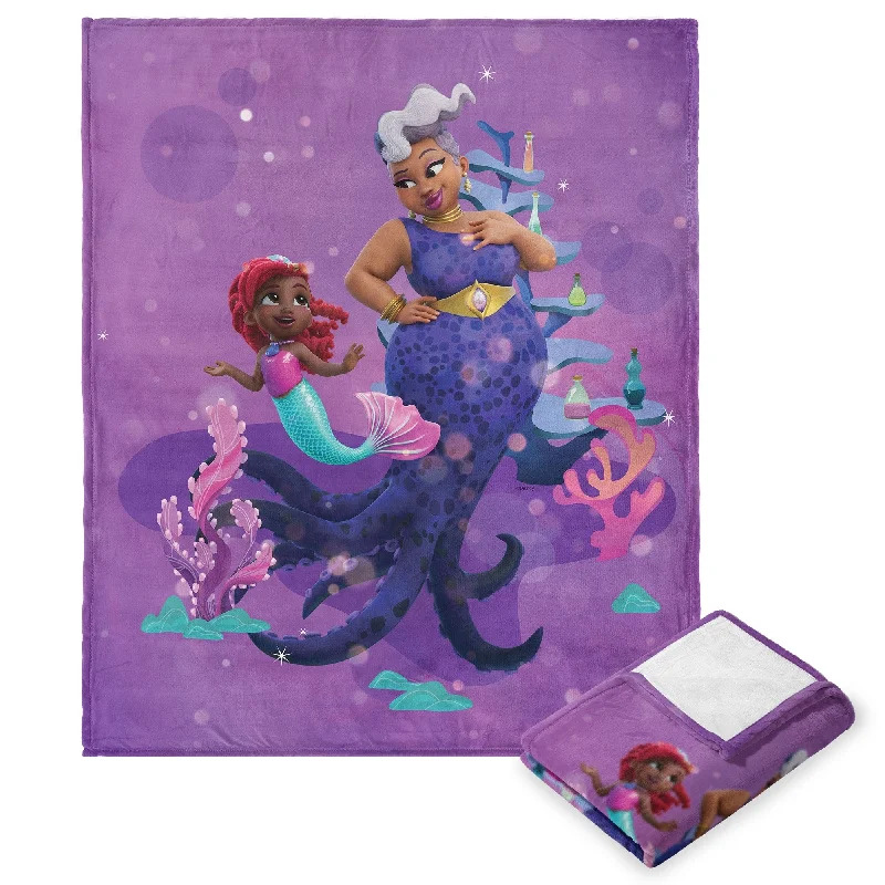 Disney Ariel The Little Mermaid Silk Touch Throw Blanket