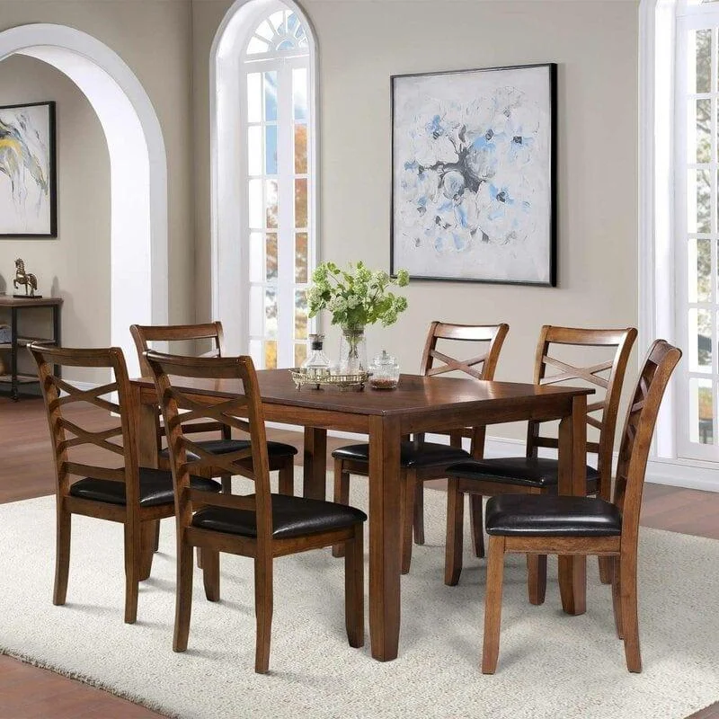 Princeville  6 - Person Solid Wood Dining Set