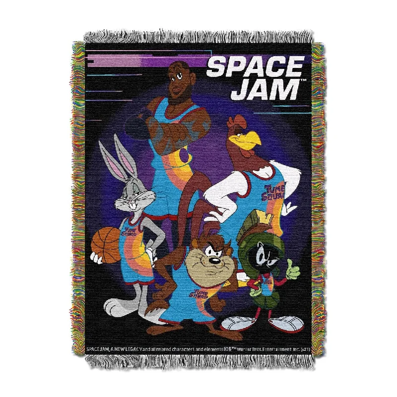 Space Jam 2 Ready Woven Tapestry Throw Blanket