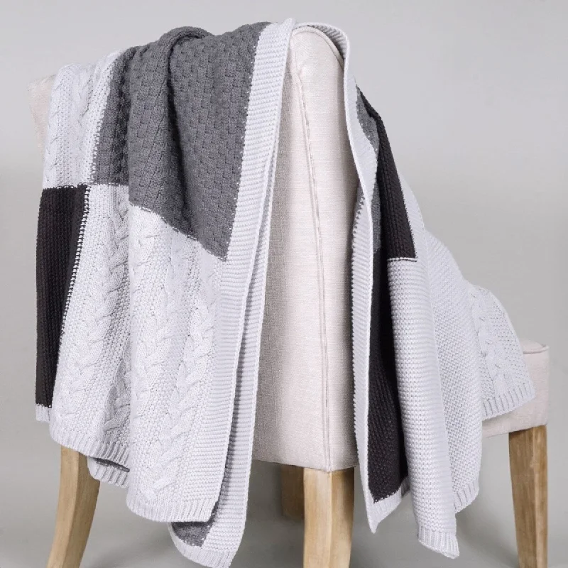 Sweater Knit Throw Blanket by Cozy Classics