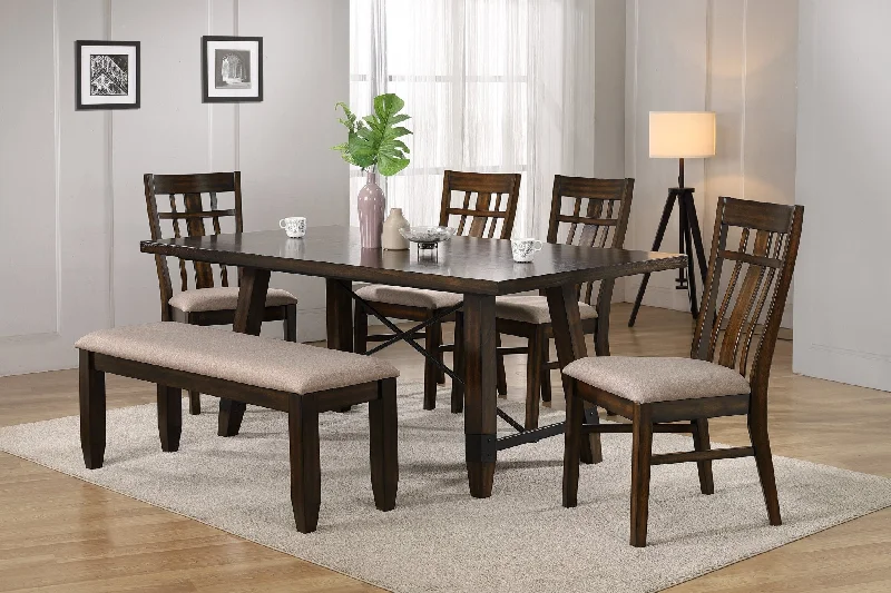 6 PIECE DINING ROOM SET