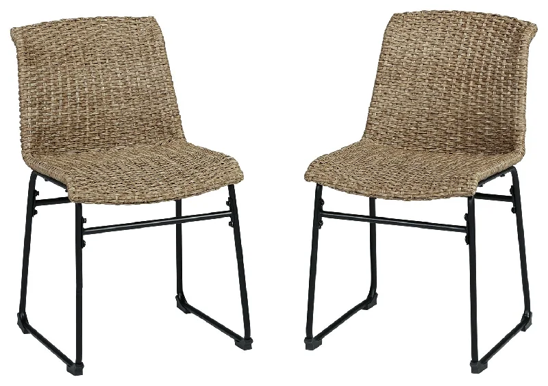 Amaris - Brown / Black - Chair (Set of 2)