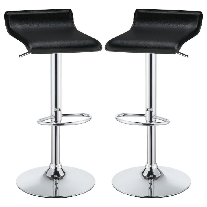 Bidwell - Upholstered Adjustable Bar Stool (Set of 2)