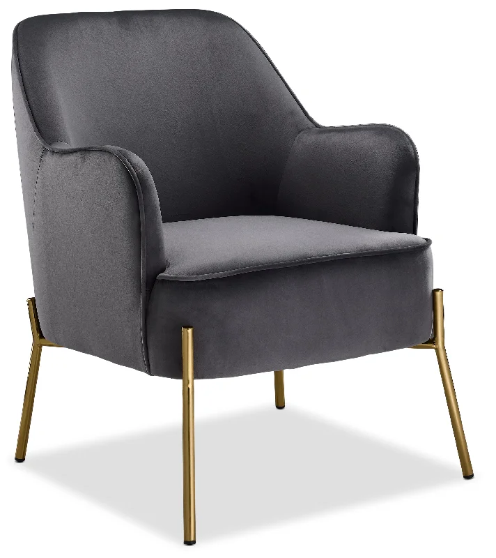 Charisma Accent Chair - Grey