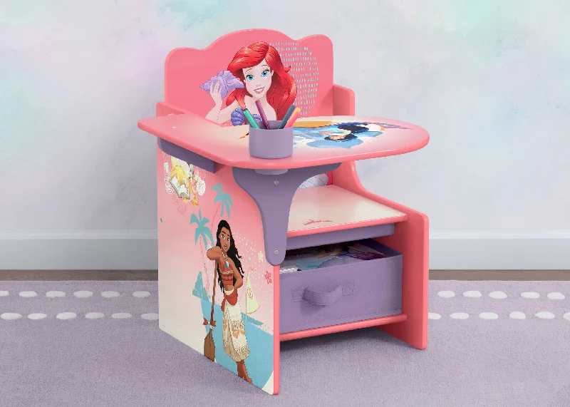 Princess Chair Desk with Storage Bin