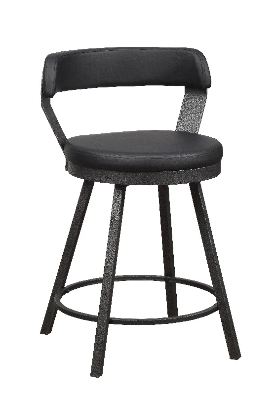 Drai Counter Height Stool - Black