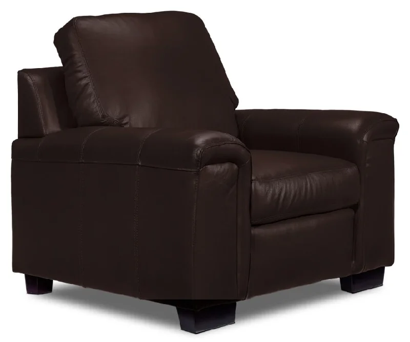 Icon Leather Chair - Mocha