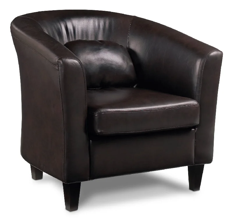 Jolly Accent Chair - Dark Chocolate