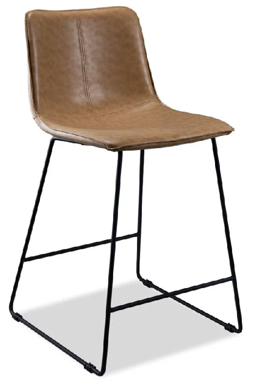 Leo II Counter Height Stool - Beige