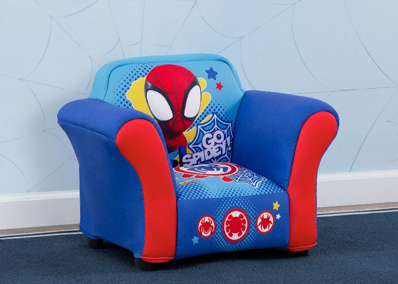 Spidey and His Amazing Friends Upholstered Chair with Sculpted Plastic Frame