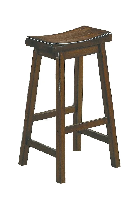 Zena Bar Height Stool - Cherry