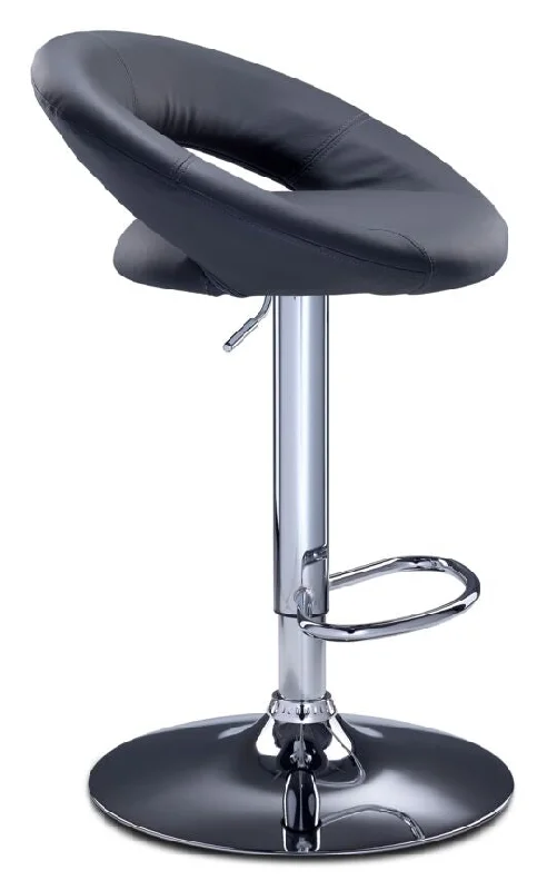 Zoe Bar Height Stool - Grey