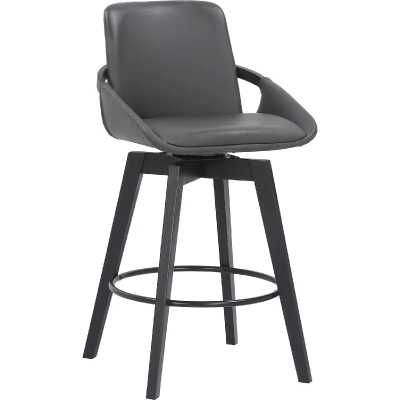 Baylor Counter Height Stool - Grey/Black - (LCBABABLGR26)