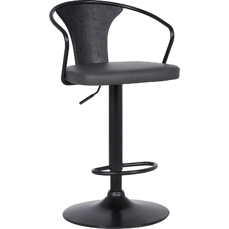 Eagle Adjustable Height Stool - Black - (LCEASWBABLBL)