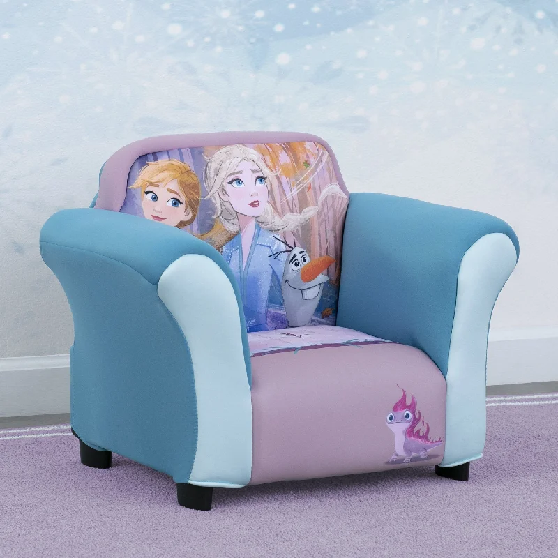 Frozen II Upholstered Chair with Sculpted Plastic Frame